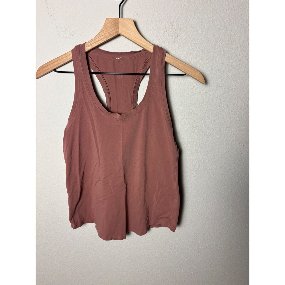 Lululemon Love Tank Top Spiced Chai Pink Racerback Size 2
